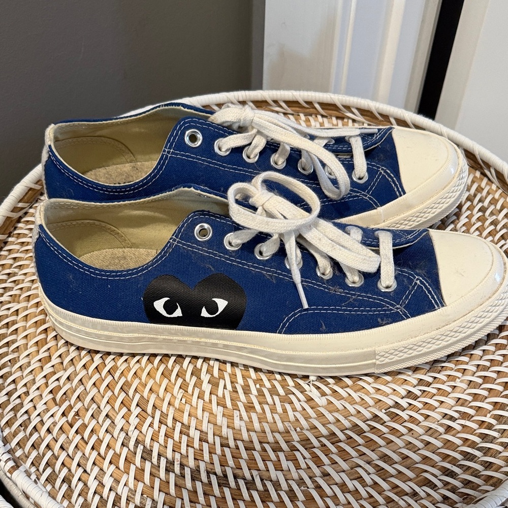 Comme de garçon royal blue Sneakers chucks